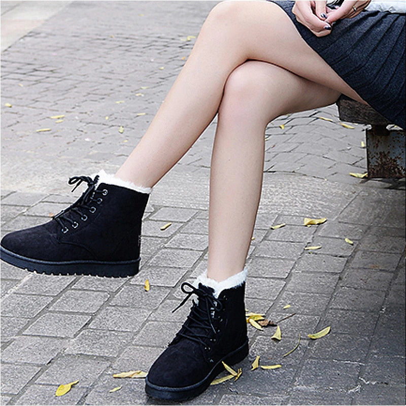 Clarisse Combat Boots