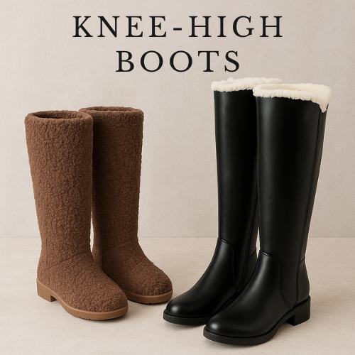 Knee-high boots