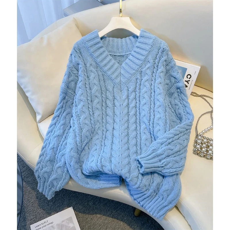 MEXZT Harajuku Sweater Women Oversized