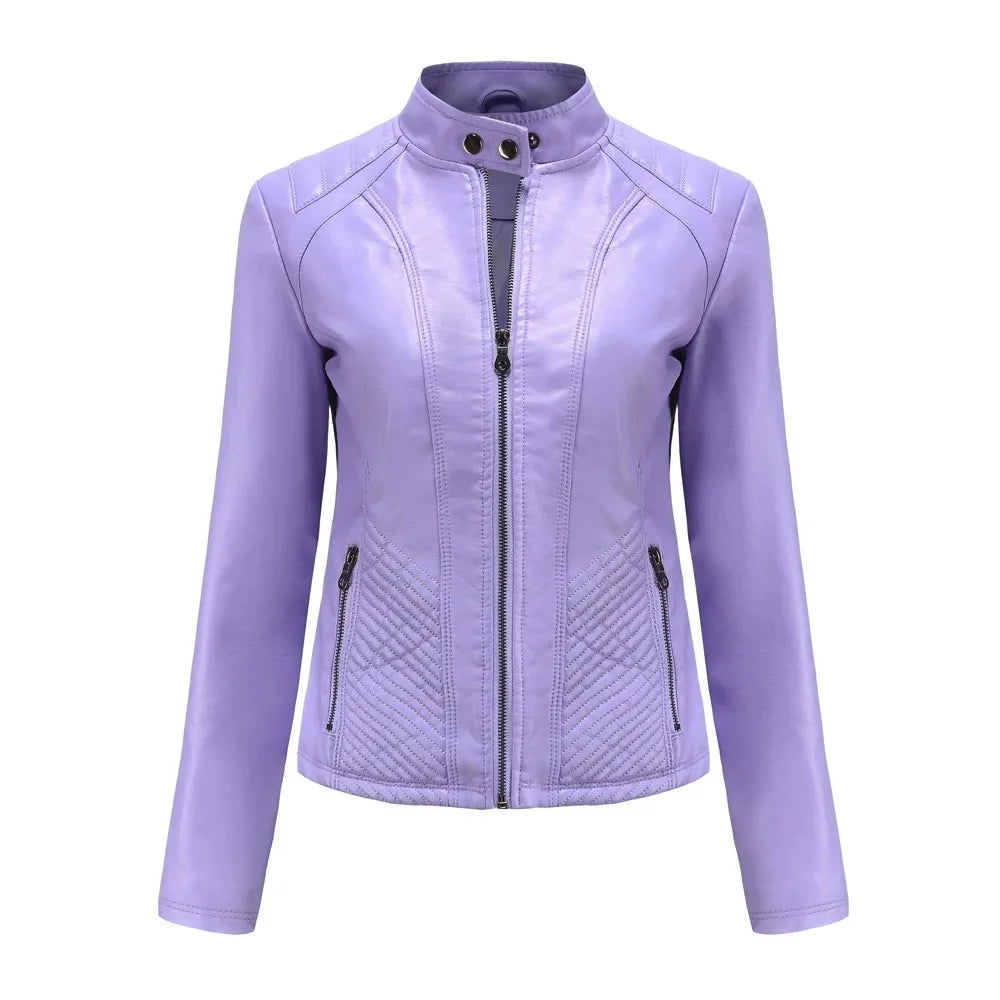 Women's Thin Outerwear Long Sleeve  Jacket Autumn Winter