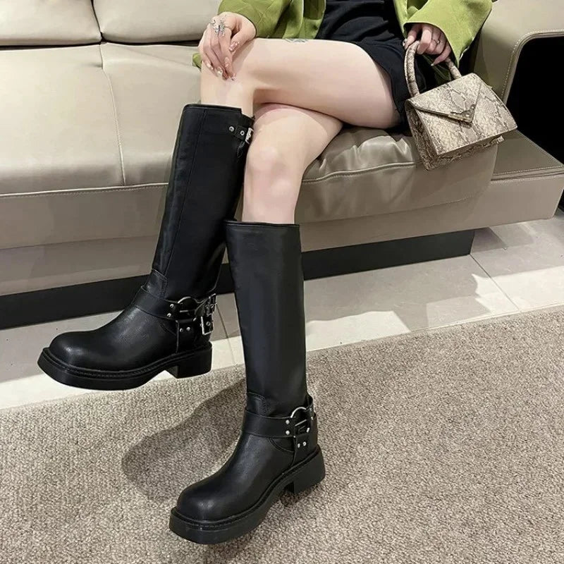 Grace Knee-High Boots