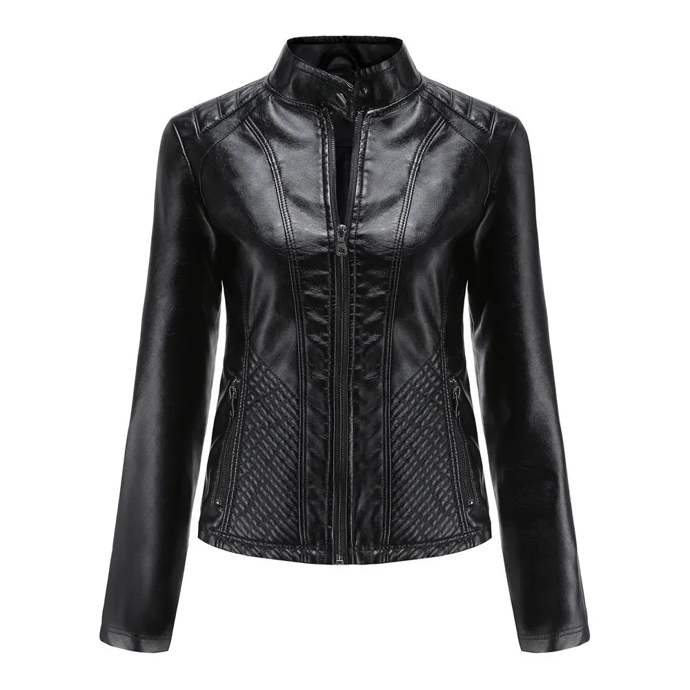 Women's Thin Outerwear Long Sleeve  Jacket Autumn Winter