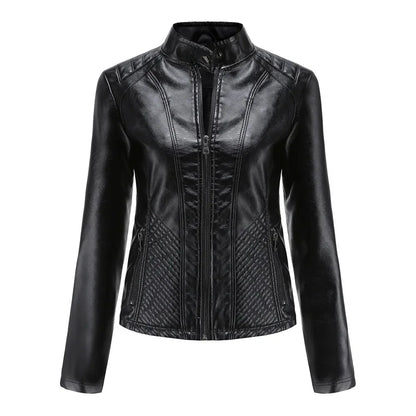 Women's Thin Outerwear Long Sleeve  Jacket Autumn Winter