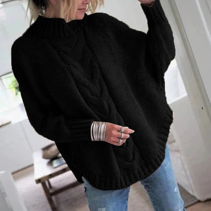 Vintage Inspired Cable Sweater Women's