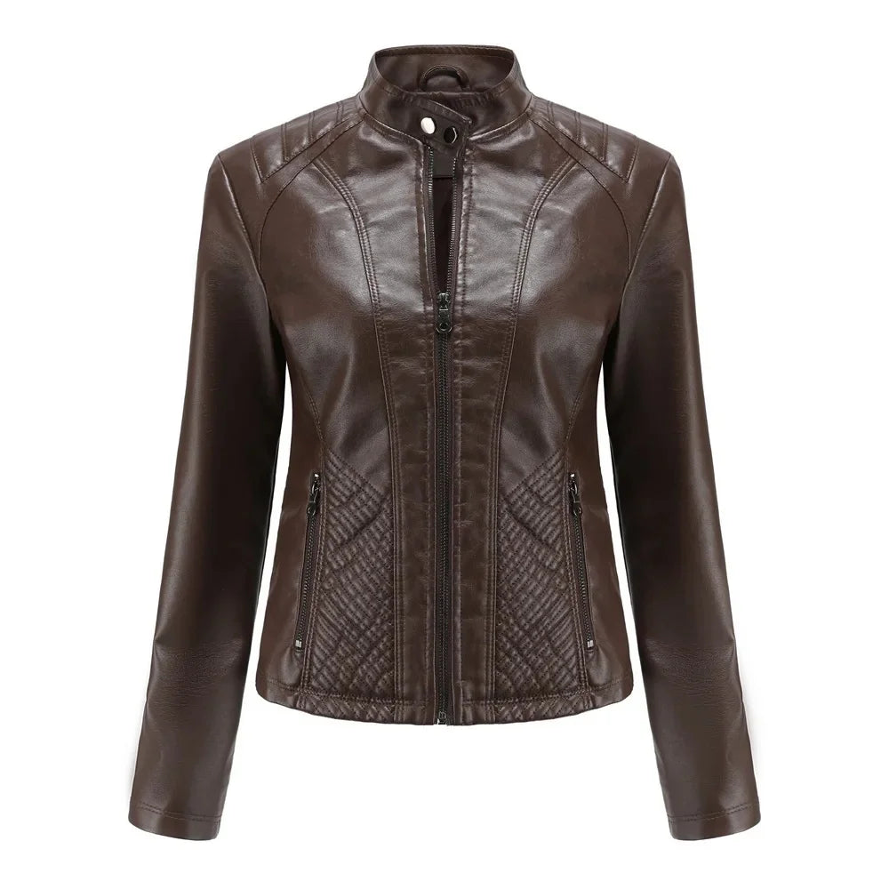 Women's Thin Outerwear Long Sleeve  Jacket Autumn Winter