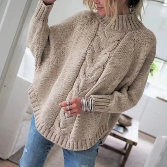 Vintage Inspired Cable Sweater Women's