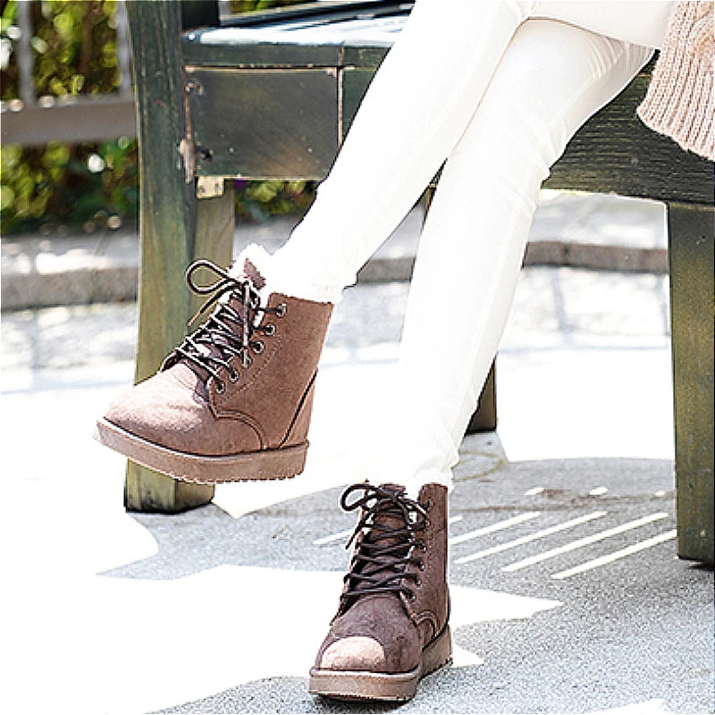 Clarisse Combat Boots