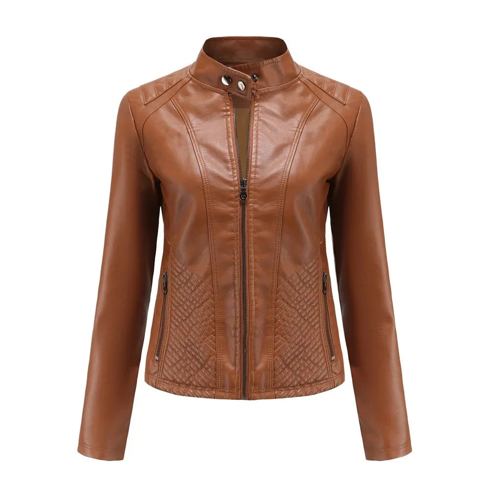 Women's Thin Outerwear Long Sleeve  Jacket Autumn Winter