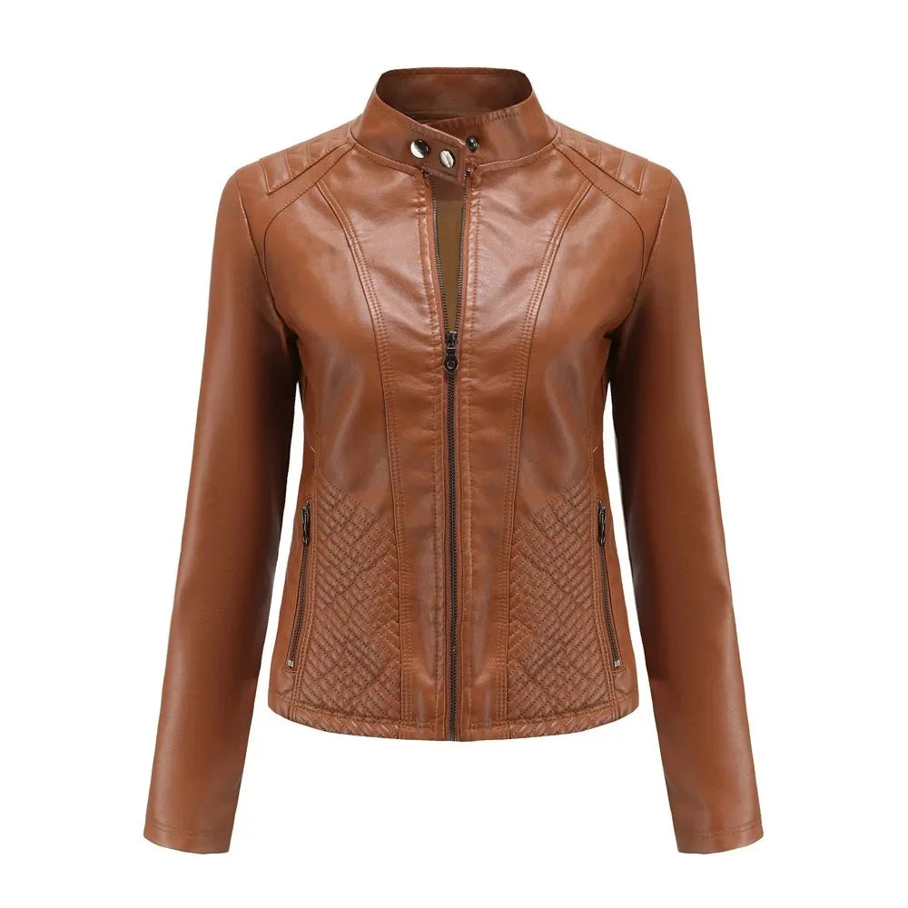 Women's Thin Outerwear Long Sleeve  Jacket Autumn Winter